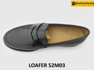 [size 42] Giày da nam đế cao su khâu chỉ Loafer 52M03 002