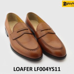 [Size 41] Giày lười nam công sở màu bò sáng loafer LF004YS11 003