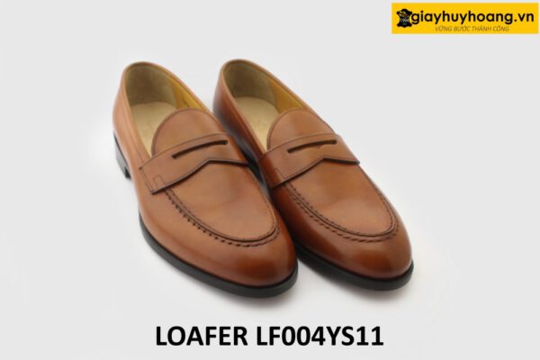 [Size 41] Giày lười nam công sở màu bò sáng loafer LF004YS11 003