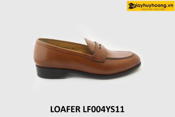 [Size 41] Giày lười nam công sở màu bò sáng loafer LF004YS11 001