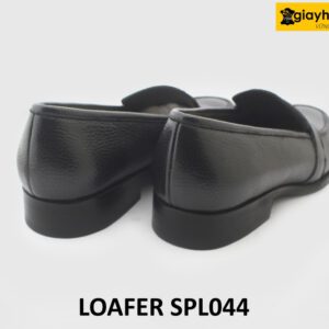 [Size 40] Giày lười nam vân hạt mũi nhọn loafer SPL044 005