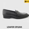 [Size 40] Giày lười nam vân hạt mũi nhọn loafer SPL044 001