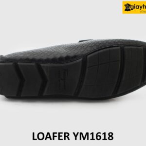 [Size 41] Giày lười nam đế thấp cao su loafer YM1618 006