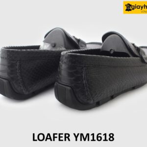 [Size 41] Giày lười nam đế thấp cao su loafer YM1618 005