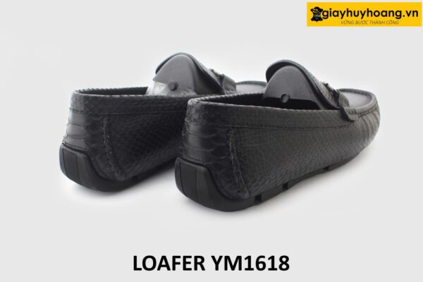 [Size 41] Giày lười nam đế thấp cao su loafer YM1618 005