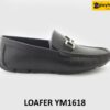 [Size 41] Giày lười nam đế thấp cao su loafer YM1618 001