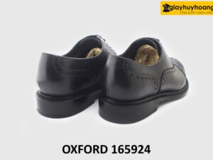 [Size 41] Giày da nam mũi tròn Full Brogues Oxford 165924 005