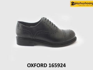 [Size 41] Giày da nam mũi tròn Full Brogues Oxford 165924 001