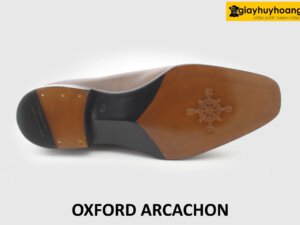 [Outlet size 40] Giày da nam đế da bò khâu goodyear Oxford ARCAHON 006