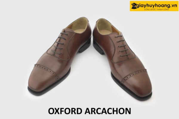 [Outlet size 40] Giày da nam đế da bò khâu goodyear Oxford ARCAHON 004