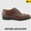 [Outlet size 40] Giày da nam đế da bò khâu goodyear Oxford ARCAHON 001