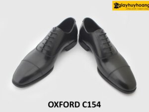 [Outlet size 42] Giày da nam màu đen công sở Oxford C154 004