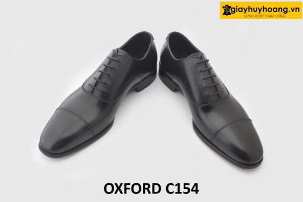 [Outlet size 42] Giày da nam màu đen công sở Oxford C154 004