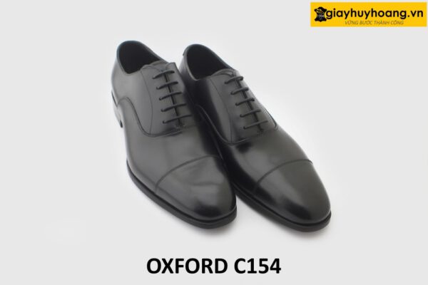 [Outlet size 42] Giày da nam màu đen công sở Oxford C154 003