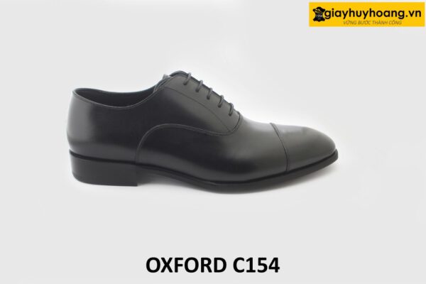 [Outlet size 42] Giày da nam màu đen công sở Oxford C154 001