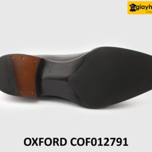 [Size 44] Giày da nam da bê ý italy cao cấp Oxford COF012791 006