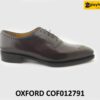 [Size 44] Giày da nam da bê ý italy cao cấp Oxford COF012791 001