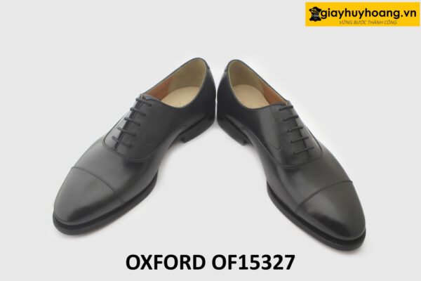 [Outlet size 42.5+43] Giày da nam Oxford công sở đóng thủ công OF15327 006