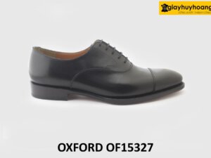 [Outlet size 42.5+43] Giày da nam Oxford công sở đóng thủ công OF15327 001