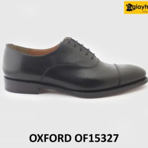 [Outlet size 42.5+43] Giày da nam Oxford công sở đóng thủ công OF15327 001