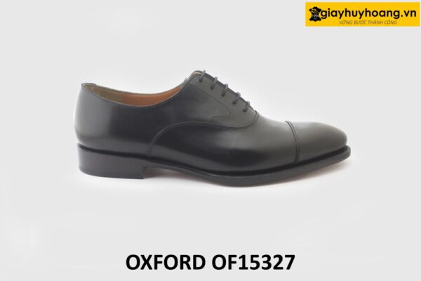 [Outlet size 42.5+43] Giày da nam Oxford công sở đóng thủ công OF15327 001