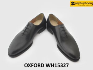 [Outlet size 42.5] Giày tây nam Oxford Wholecut da trơn WH15327 004