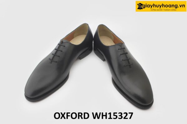 [Outlet size 42.5] Giày tây nam Oxford Wholecut da trơn WH15327 004