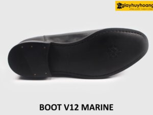 [Size 40+42+46] Giày da chelsea boot nam cổ cao V12 Marine 005