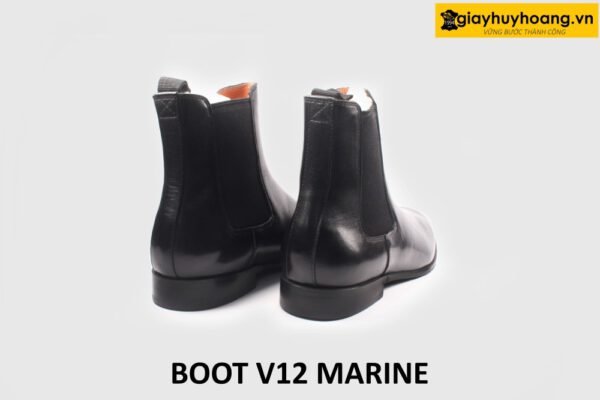 [Size 40+42+46] Giày da chelsea boot nam cổ cao V12 Marine 004