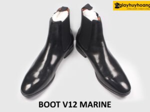[Size 40+42+46] Giày da chelsea boot nam cổ cao V12 Marine 003