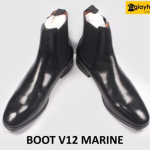 [Size 40+42+46] Giày da chelsea boot nam cổ cao V12 Marine 003