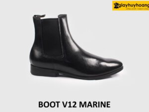 [Size 40+42+46] Giày da chelsea boot nam cổ cao V12 Marine 001