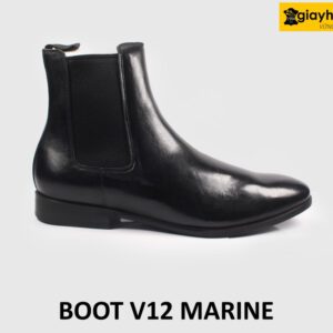 [Size 40+42+46] Giày da chelsea boot nam cổ cao V12 Marine 001