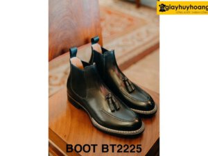 Giày da nam cổ cao có chuông Chelsea Boot BT2225 001