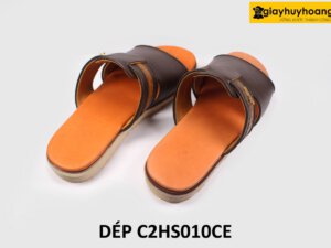 [Size 41] Dép da nam thời trang cao cấp Loafer C2HS010CE 005