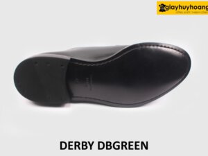 [Size 44] Giày tây nam đen mũi tròn công sở Derby DBGREEN 006