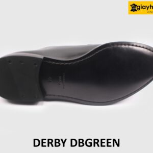 [Size 44] Giày tây nam đen mũi tròn công sở Derby DBGREEN 006