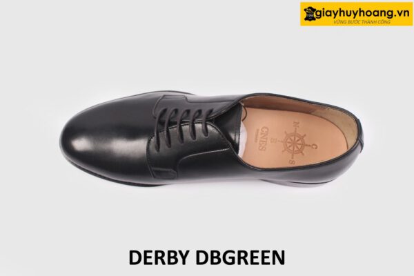 [Size 44] Giày tây nam đen mũi tròn công sở Derby DBGREEN 002