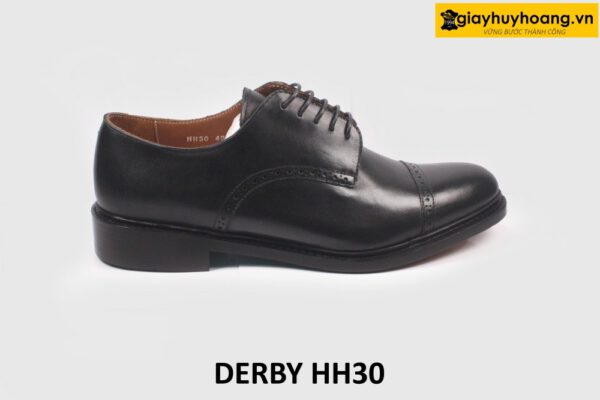 Giày da bò nam thanh lịch cao cấp Derby HH30 001