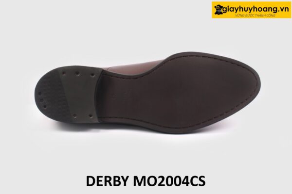 [Size 41] Giày da nam mũi thon nhọn màu nâu Derby MO2004CS 006