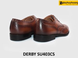 [Size 43] Giày da nam thời trang đóng thủ công Derby SU403CS 005