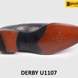 [Size 42] Giày da nam phom thon nhọn Derby U1107 006