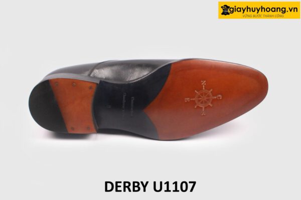 [Size 42] Giày da nam phom thon nhọn Derby U1107 006