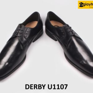 [Size 42] Giày da nam phom thon nhọn Derby U1107 004