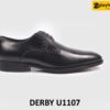 [Size 42] Giày da nam phom thon nhọn Derby U1107 001