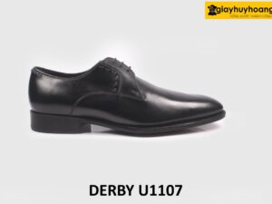 [Size 42] Giày da nam phom thon nhọn Derby U1107 001