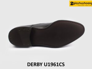 Giày da nam buộc dây da bê con Derby U1961CS 006