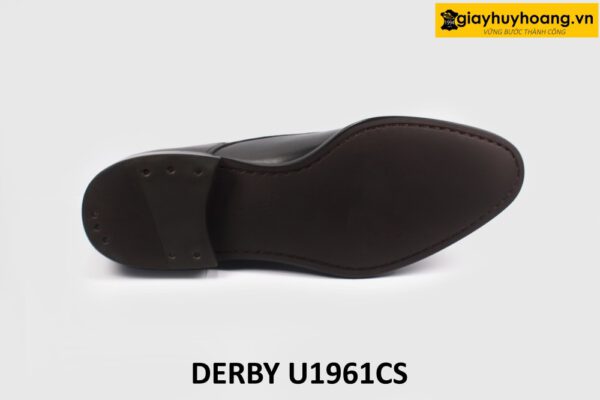 Giày da nam buộc dây da bê con Derby U1961CS 006