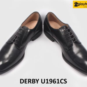 Giày da nam buộc dây da bê con Derby U1961CS 004