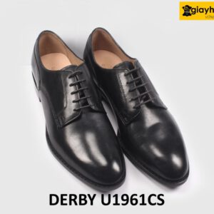 Giày da nam buộc dây da bê con Derby U1961CS 003